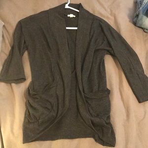 Grey cardigan
